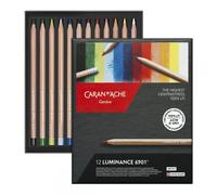 Set Matite Luminance Pezzi 12 Caran D'Ache