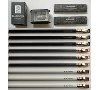 SET matite preferite PALOMINO BLACKWING (originale, 602, perla, gomma, temper...