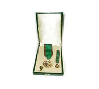 SET MEDAGLIE NASTRINO PINS CAVALIERE DELLA REPUBBLICA