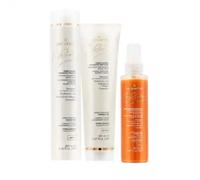 Set Medavita Blondie Sunset: Shampoo 250ml, Maschera 150ml & Siero Riflessante 1