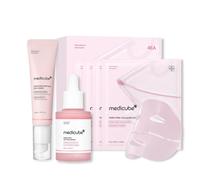 Set medicube Rivitalizzante per Pelle e contorno Occhi con PDRN Siero idratante,
