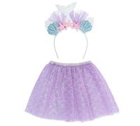 Set Mermaid stars (tiara and tutu)