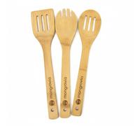 Set Mestoli in Bambù 100% naturale x3 - Mangrovia