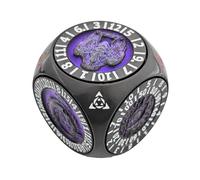 Set Metal Cubes, collezione di giochi poliedrici, giocattoli di puzzle geometrici per aule, viaggi, riunioni, nuovi cubi di gioco per adulti, adolescenti, famiglie, coppia