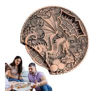 Set Metal Dice - Zinc Lega Mini dnds Dice S,et - Ruolo Playin, G dic.e S.et per Dungeon and Dragon RPG mtgs, pathfinders Role Play Tabletop Games, RO, Playing Board Games