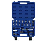 Set metrico Superlock presa bassa e accessori unità 3/8" 22 pz US Pro Tools