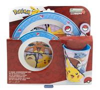 Pokemon 08010 Set Di 5 Stoviglie Riutilizzabili Per Bambini