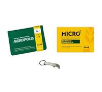Set Micro Games Agropolis + Combopolis in francese + 1 apribottiglie Blumie, gioco di carte cooperativo da 1 a 4 giocatori, a partire da 14 anni
