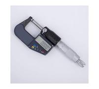 Set micrometro, Micrometro digitale da 0,001 mm, micrometro elettronico for esterni 0-100, calibro cromato, strumenti di misurazione 0-25-50-75-100 per fai da te/casa(0-25mm)