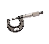 Set micrometro, Micrometro esterno, arresto a cricchetto, dado di blocco, facce in carburo, 0-25/25-50/50-75/75-100/100-125/125-150mm 1um per fai da te/casa(75-100mm)