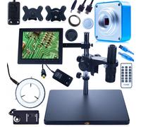 Set Microscopio Digitale MCEP-0.5X - Display 8'' | 7-45x | con C-Mount