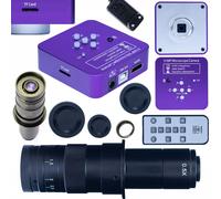 Set Microscopio Puppis Pink PRO 51MP - HDMI/USB 4K | 180x | Elettronica