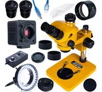 Set Microscopio Trinoculare 7-50x - Camera 5MP USB | 102mm | Ispezione
