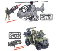 Set militare con accessori - 2 modelli assortiti