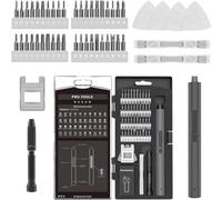 Set mini cacciaviti elettrici di precisione Mini cacciavite elettrico di precisione magnetico, set cacciaviti elettrici senza fili ricaricabili, kit mini, for telefono, laptop, orologio, Came