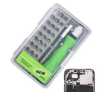 Set Mini Cacciaviti - Kit 32 In 1 Con Manico Ergonomico Di Precisione | Set cacciaviti per orologi | Per PC Cellulare Console Gioco Occhiali Batteria Auto Camion Uso Quotidiano Casa Ufficio