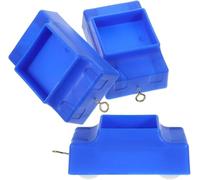 Set Mini Carrello Dinamico Fisico Da 3 Pezzi, For Esperimenti Meccanici Con Ruote Robuste, Apparecchio For L'insegnamento Della Meccanica Fisica, Forniture For Laboratorio Scientifico