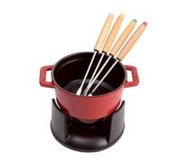 Staub Set fonduta rosso ciliegia, ø 10 cm Set fonduta rosso ciliegia, Ø 10 cm