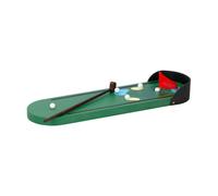 SET MINI GOLF GIOCO DA TAVOLO SCRIVANIA IN LEGNO CON MAZZA E PALLINE 32X9X3CM