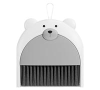Set mini pala per polvere e pennello, set pala per polvere | e spazzola | Spazzola per la pulizia della tastiera portatile e da ,Mini stufa da ufficio, morbida, bros