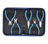 Set Mini Pinze Pinza di Precisione 5 pz con Doppia Molla BGS463