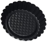 Set mini stampi per tortine, crostatine, tartellette, 6 pezzi, rivestimento antiaderente