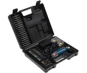 Set Mini trapano per incisione e fresatura "Drill-Power V2", 12 V = 12.000 giri/min., 63 pezzi, molti accessori