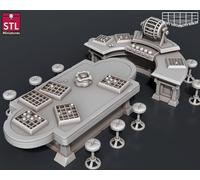 Set Miniature Di Casino Grande Con Figurine Per TTRPG Come D&D 5E