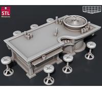 Set Miniature Di Casino Grande Con Figurine Per TTRPG Come D&D 5E