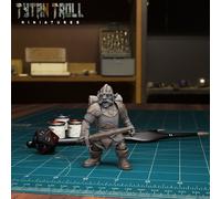 Set Miniature Gnomi Combattenti per D&D 5e Pathfinder 28mm 32mm 75mm