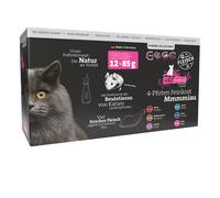 catz finefood Purrrr Collection I - Cibo monoproteico per gatti bagnato, senza cereali, senza zucchero, ipoallergenico, ad alta percentuale di carne, confezione multipla di cibo umido per gatti, in