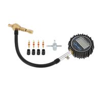 Set Misuratore Pressione Gomme 200PSI 2.76" Digitale