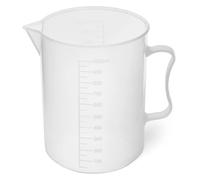 Set misurini da 1 litro - 10 pezzi - Plastica trasparente ben leggibile - Con beccuccio e impugnatura - Resistente fino a 100 °C | Steinberg Systems