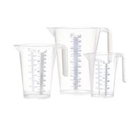 Set misurini trasparenti Pressol 3 pezzi