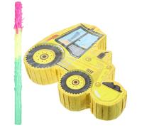 Set mit Bagger-PiÃ±atas, Baustellenfahrzeug-Partyartikel