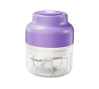 Set Mixer Elettrico per Aglio, Nuovo Mini Tritaglio Portatile 2025, Utensile Elettrico per Tritare Cibo, Tritaglio Senza Fili con Ricarica USB, Adatto a Tritare Cipolle, Aglio, Peperoncini e Zenzero