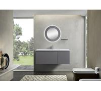 Set Mobile Arredo Bagno Clara Stone Antracite 100cm