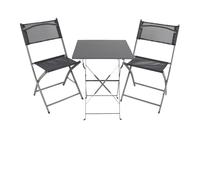 Set mobili da balcone 3 pezzi set bistrot mobili da esterno giardino...