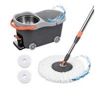 Relaxdays Set mocio con secchio e strizza