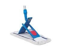 Set mocio professionale VIOVIE con manico in alluminio da 140 cm, copri panno in cotone Set mocio da 50 cm, sistema di supporto magnetico per un facile cambio del panno, pulizia ergonomica e pulizia