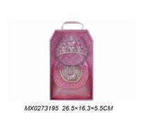Set moda per piccola principessa - corona e borsetta
