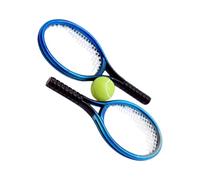 Set Modelli Racchetta Da Tennis in Miniatura in Plastica Per Accessori Per La Casa Delle Bambole Attrezzatura Sportiva Per Bambini Giocattolo Artigianale Da Collezione Gioco Creativo Decorazione
