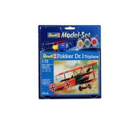 SET MODELLI REVELL 64116 FOKKER DR. 1 TRIPLAN MODELLO REVELL CON ACCESSORI