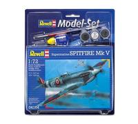 Spitfire Mk.V Fighter Set 1:72 Plastic Model Kit 64164 REVELL