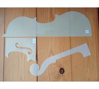 Set Modello Violino, Occhiello F, Foro, Corpo, Modello GUARNIERI