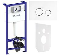 Set modulo di installazione Oltens Triberg 50001000, placca di comando Oltens Lule 57201000, 49301000