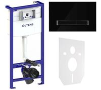 Set modulo di installazione Oltens Triberg 50001000, placca di comando Oltens Torne 57200300, 49301000