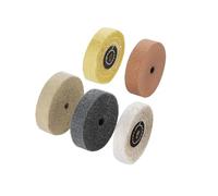 Set mole abrasive 80M maglie per mini smerigliatrice e trapano | Set ruote abrasive rete 80M per mini smerigliatrice, finitura superfici(Black Fibre Wheel)