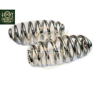Set Molle Sella Solo Conica Cromata Compatibile Norton Bsa Ariel
