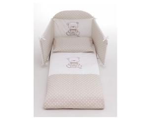 Set Mon Amour 4Pz Paracolpi+Piumone+Coprip+Federa - ITALBABY